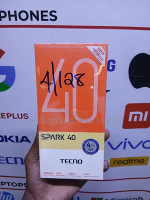 New Tecno Spark 40 128 GB Black