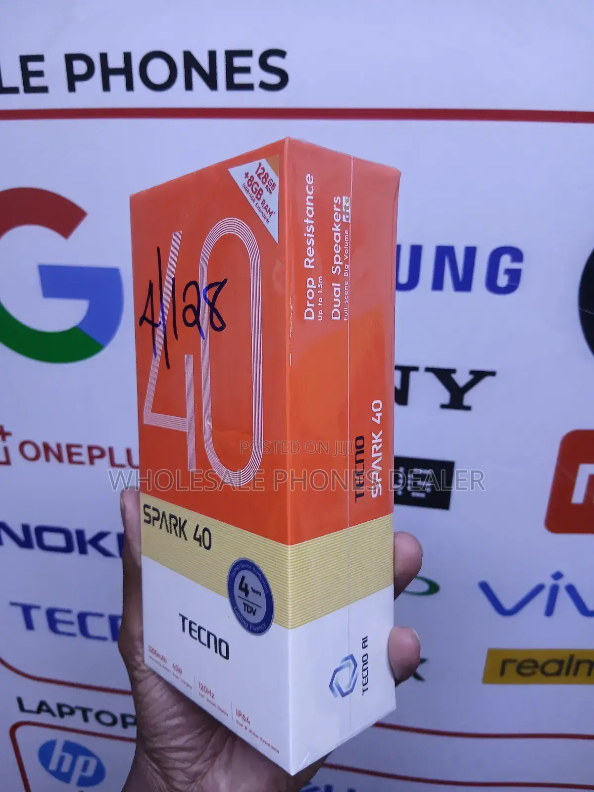 New Tecno Spark 40 128 GB Black