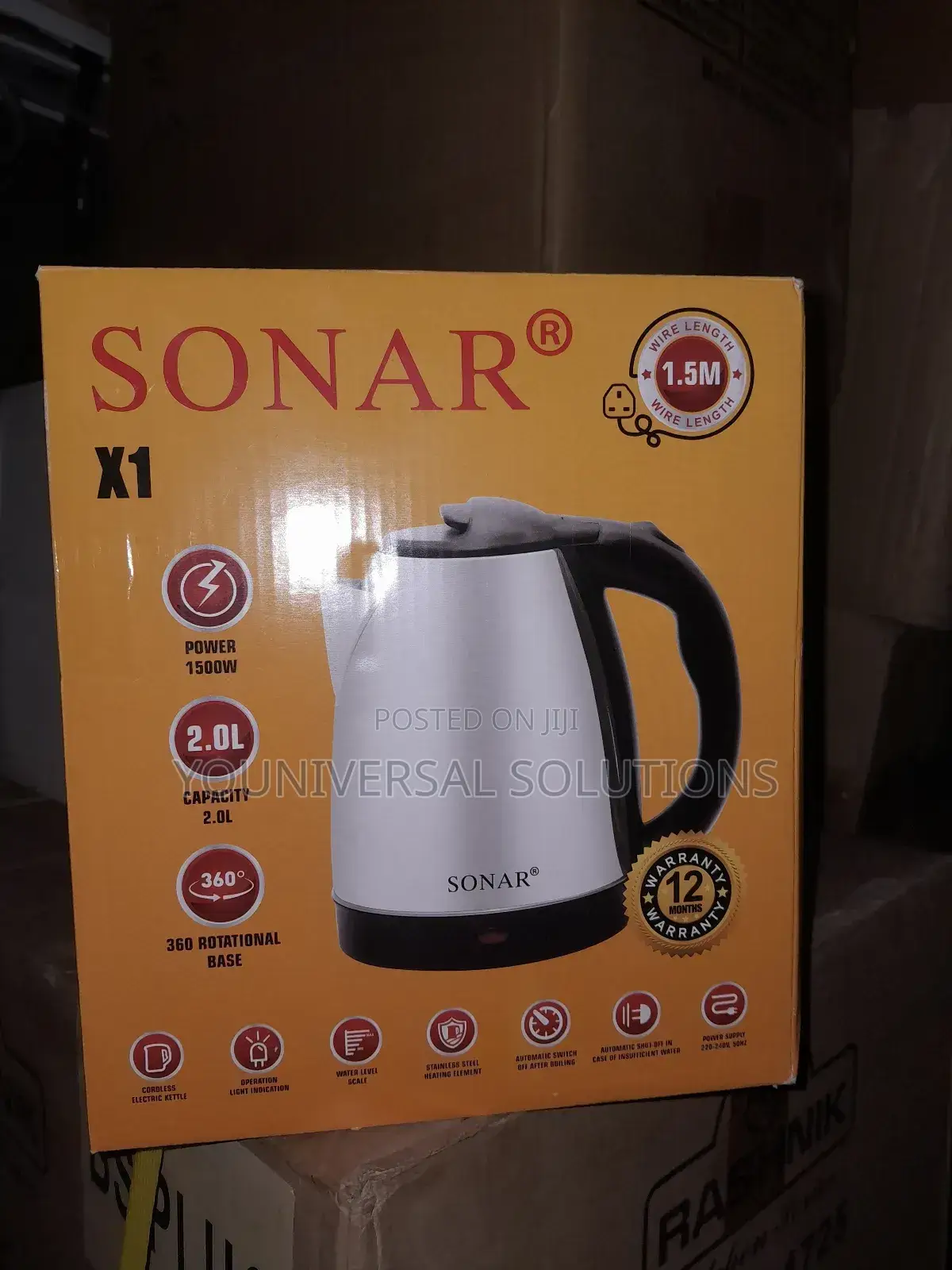 Sonar Electric Kettle