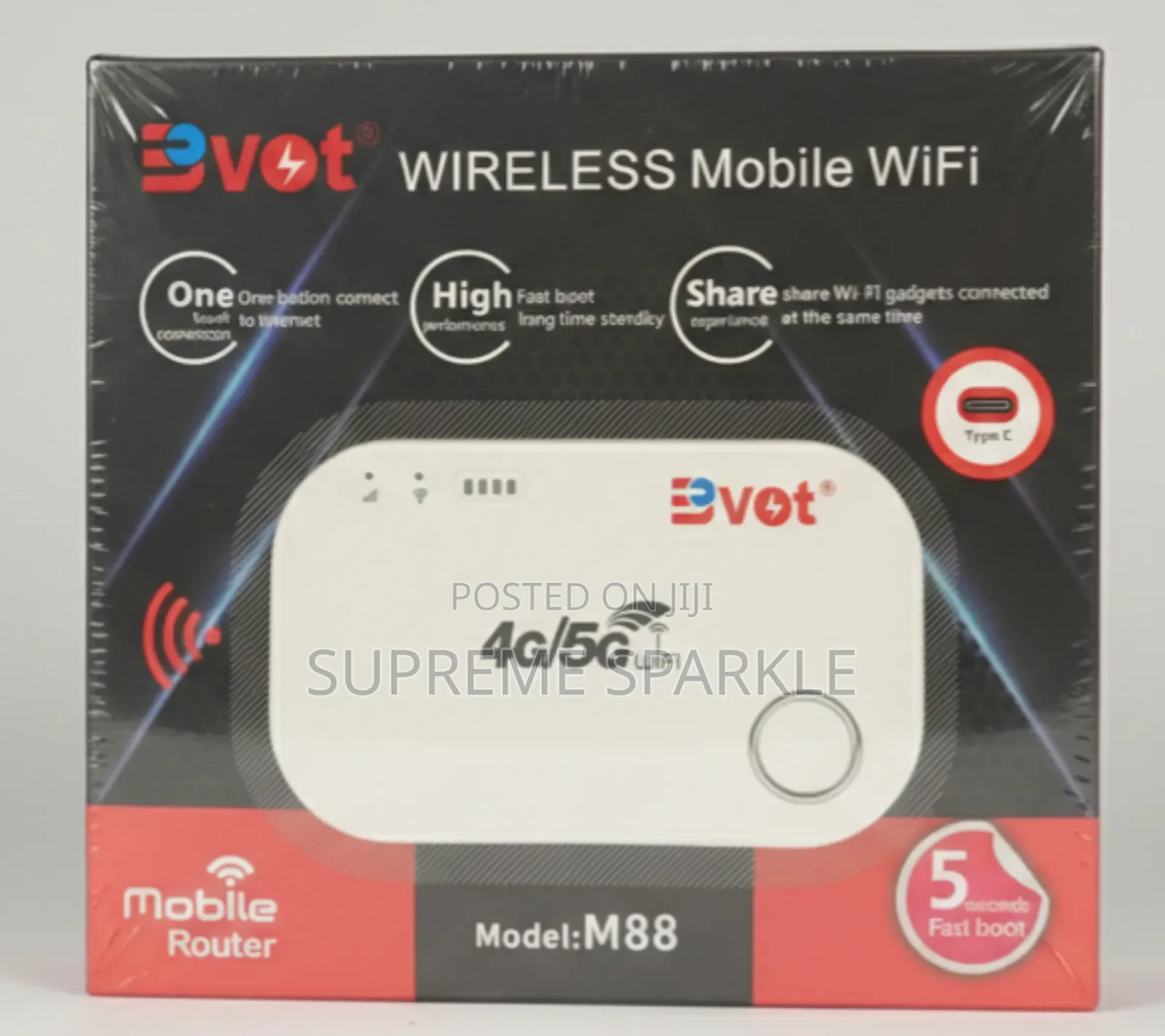 Bvot M88 4g/5g Wifi Portable Router.