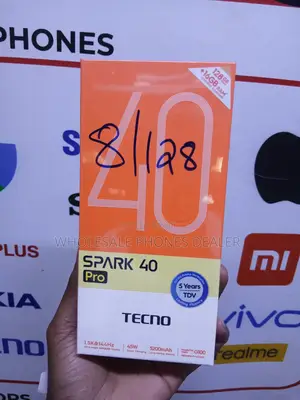 New Tecno Spark 40 Pro 128 GB Black