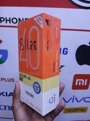 New Tecno Spark 40 Pro 128 GB Black