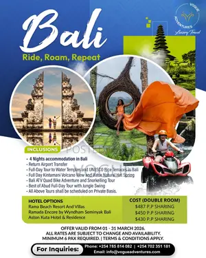 Adventure-Packed Bali Experience