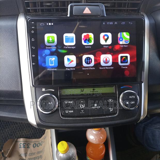 Toyota Fielder 2015+ Fitted With 9 Inch Android Radio and Frame