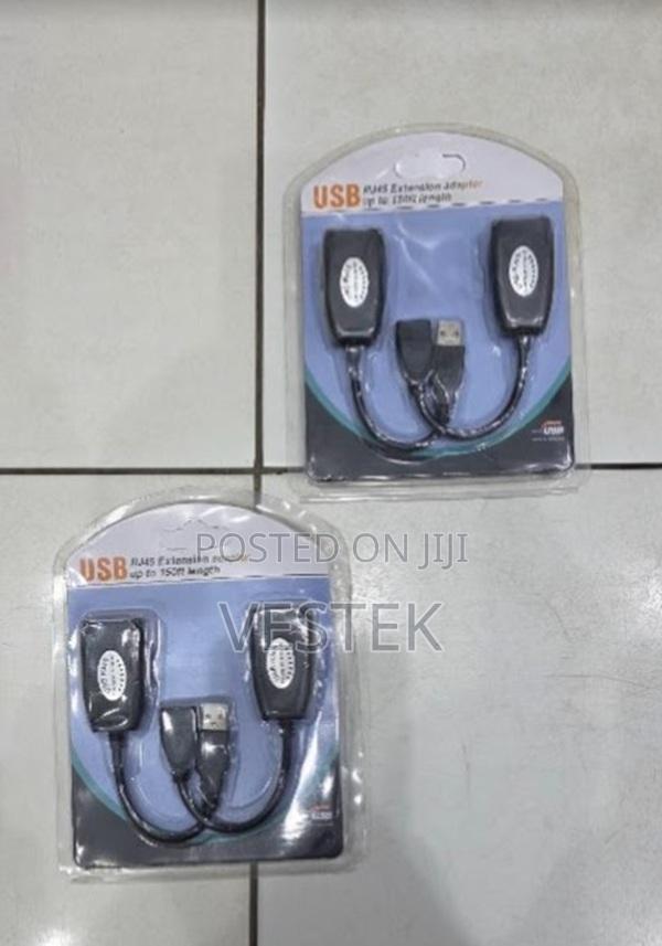 50ft Usb 2.0 Extender to Rj45 Over Cat5/5e16 Connection