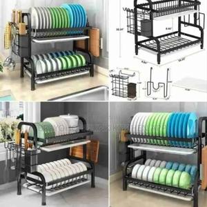 *2 Tier High Quality Carbon Steel Dish Rack* - thumbnail 2