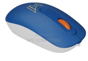Rapoo Wired Ambidextrous Mouse Full Size N200 - Black - main view