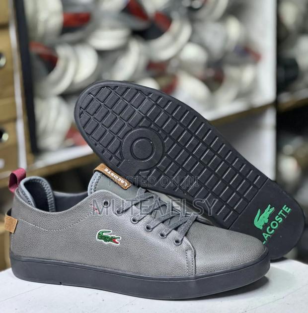 Grey,Brawn Black Lacoste Quality Sneakers - thumbnail 4