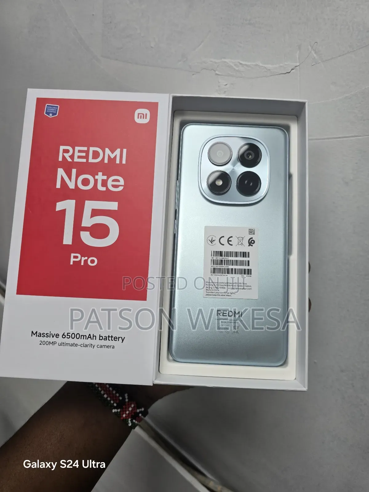 New Xiaomi Redmi Note 15 Pro 512 GB Blue