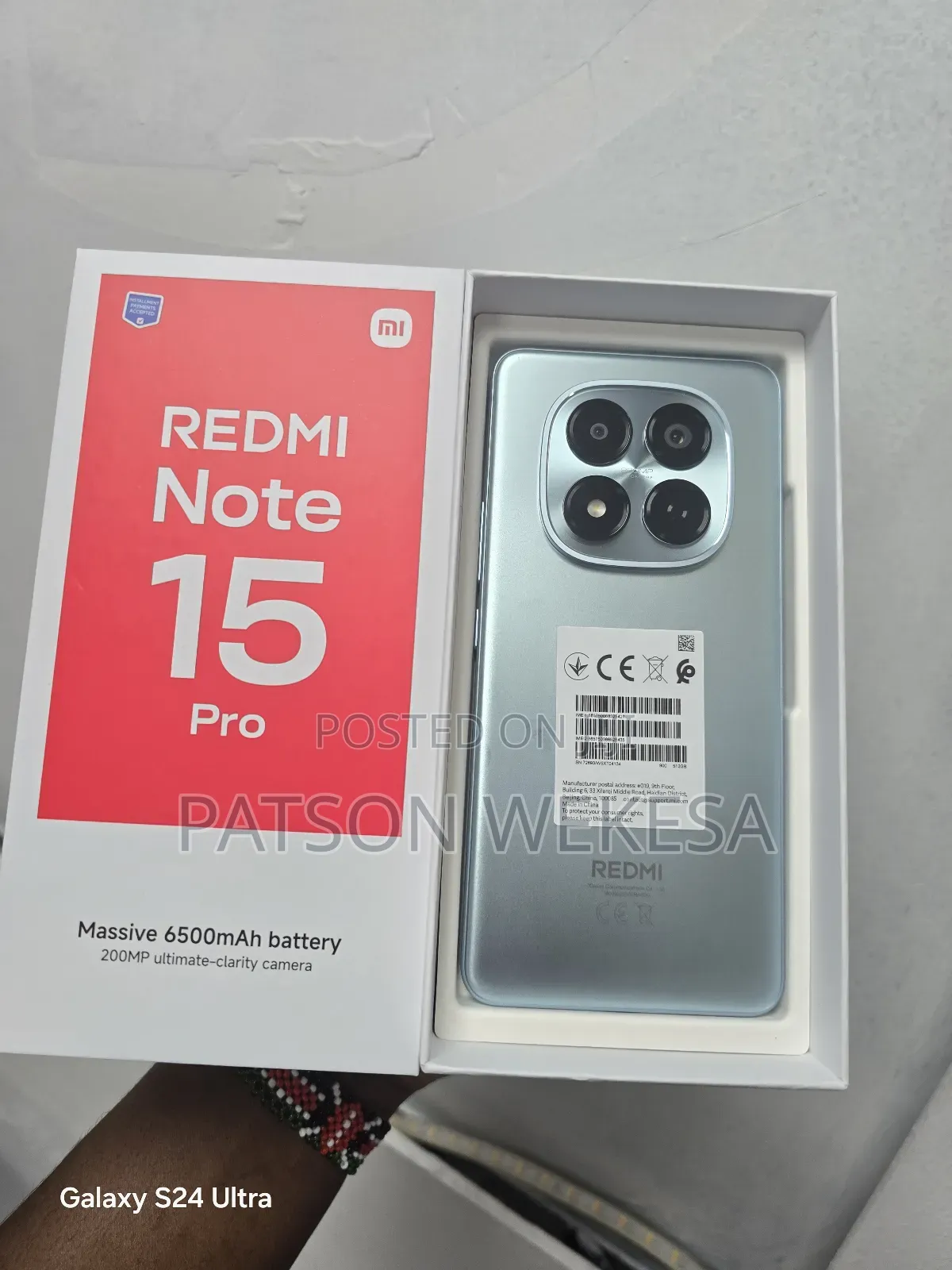 New Xiaomi Redmi Note 15 Pro 512 GB Blue