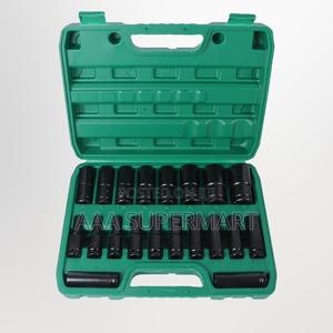 Tq73009 20 Pcs Long 1/2" Socket Set - thumbnail 2