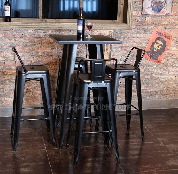 Durable Metal New Design Kitchen Bar Stool - thumbnail 8