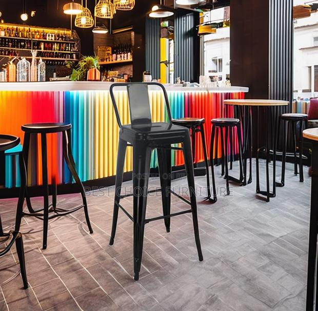 Durable Metal New Design Kitchen Bar Stool - thumbnail 17