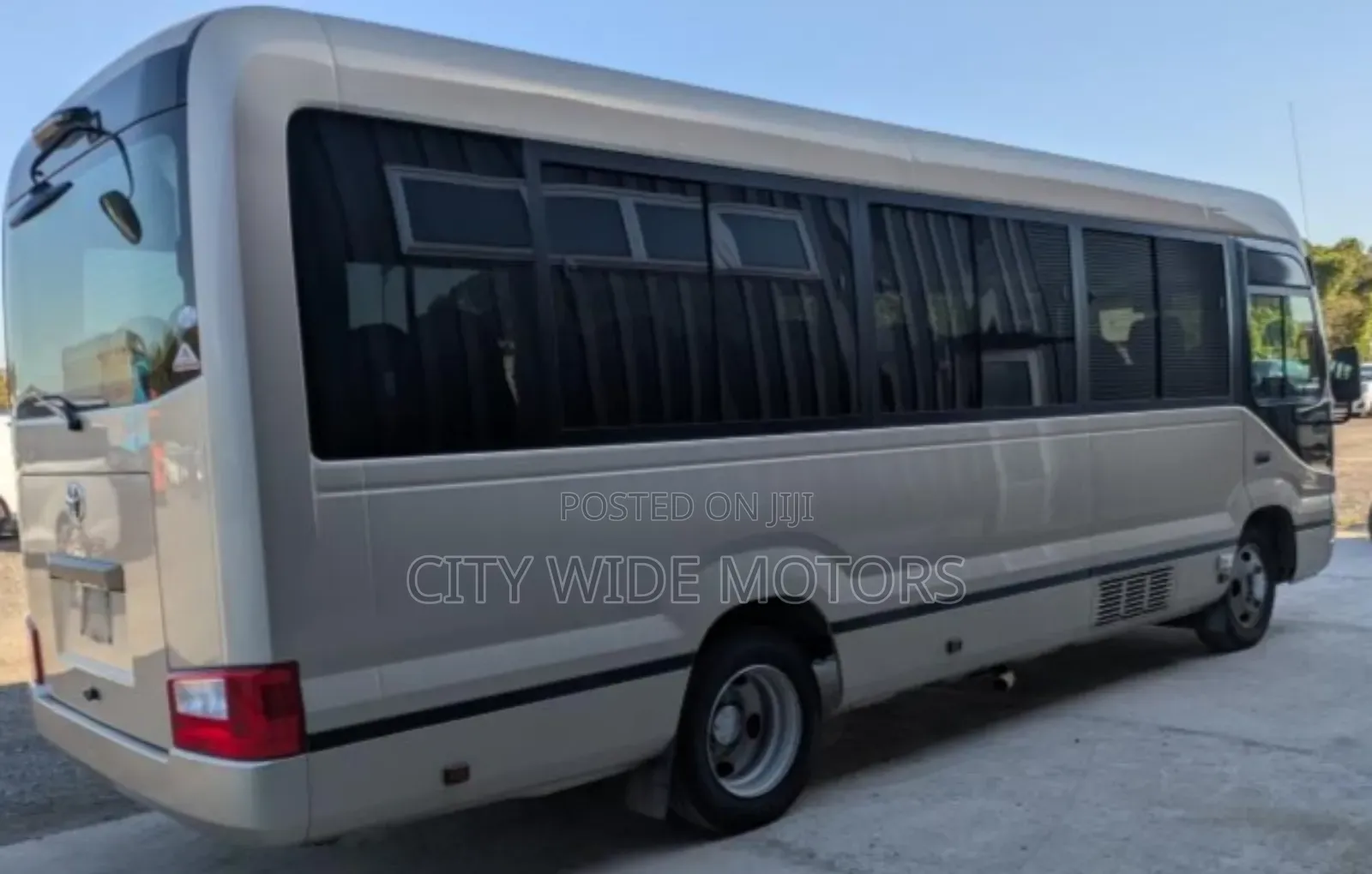 Toyota Coaster 2019 Beige
