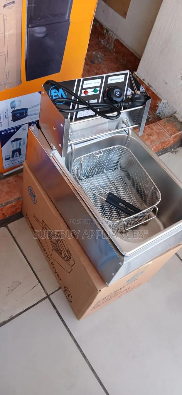 Electromate Professional Single Deep Fryer - main view