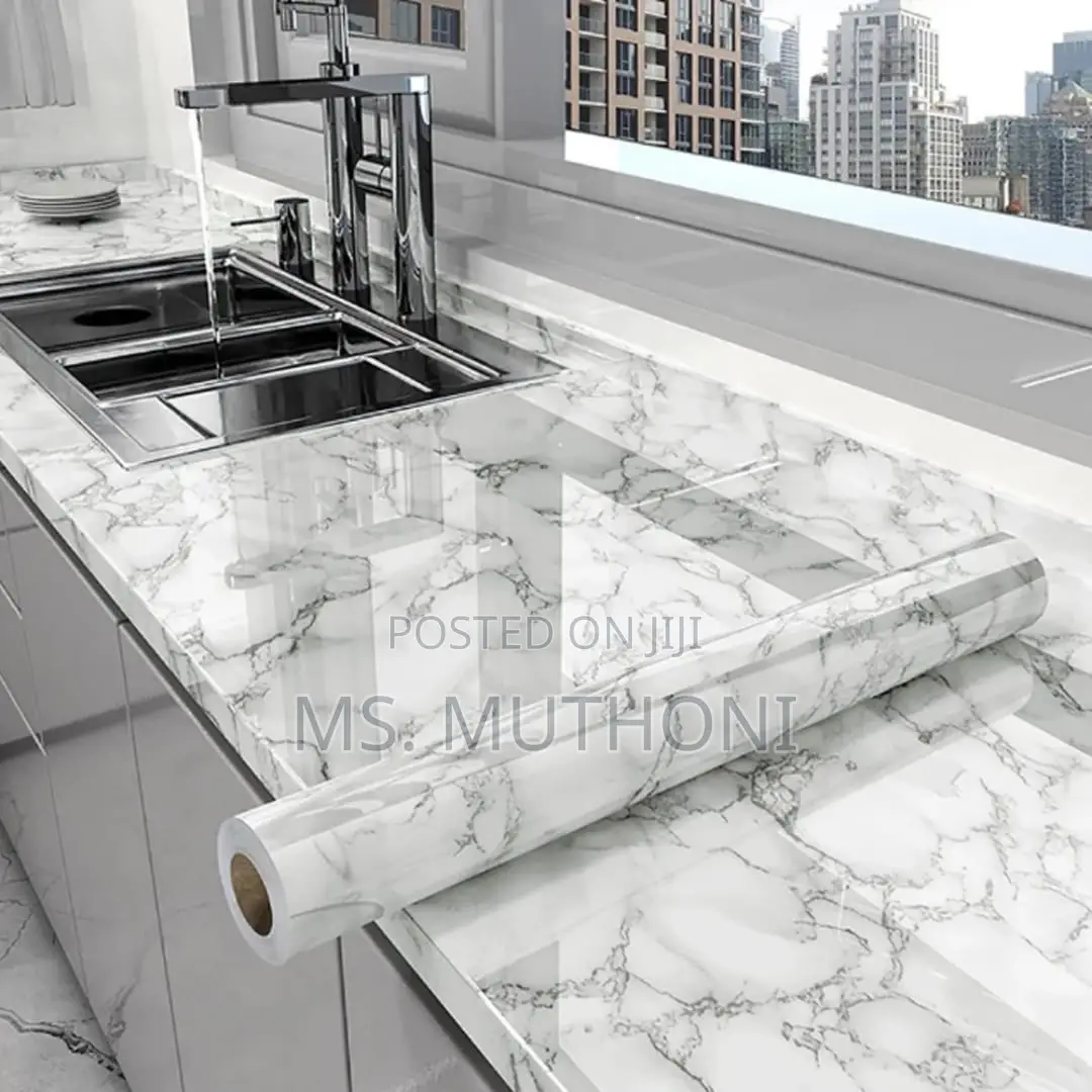 0.6 by 10meters Marble Contact Paper