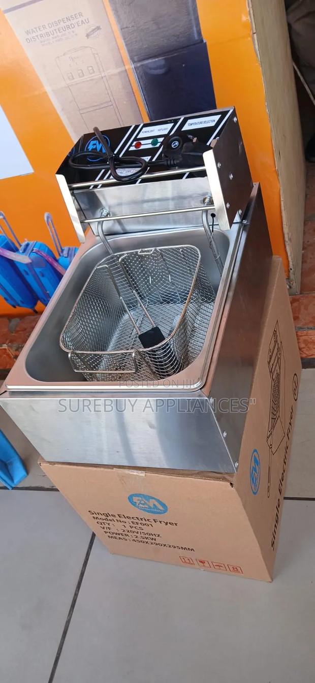 Electromate 6-Litre Single Deep Fryer