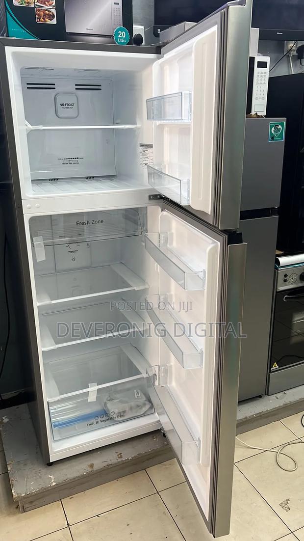 *Hisense Double Door Fridge* No Frost 203litres *