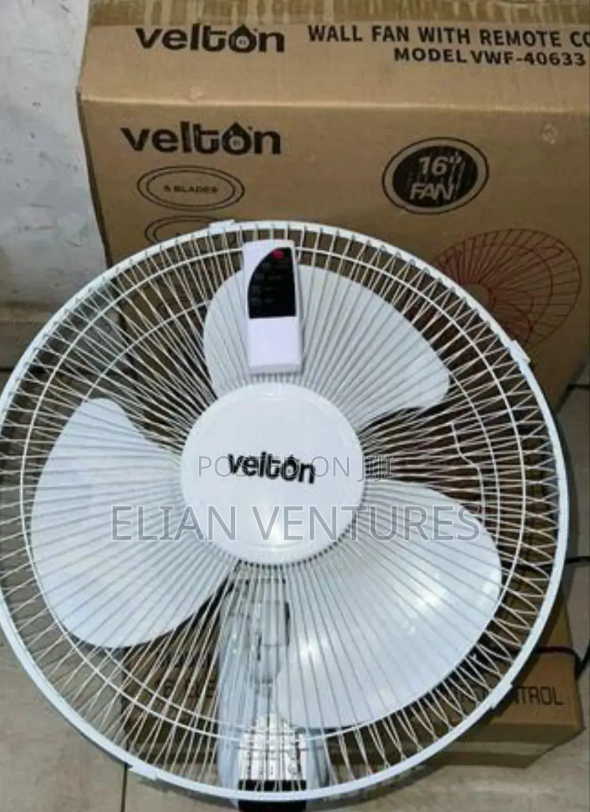 Brand New Wall Fan With Remote