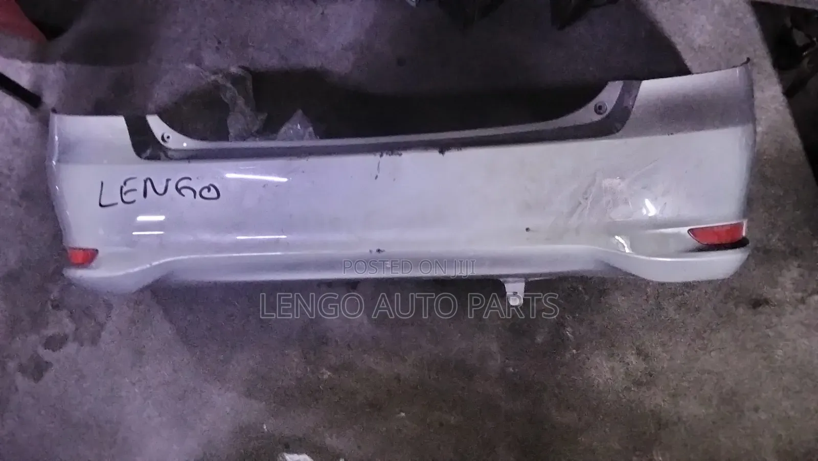Toyota Axio 165 Rear Bumper Complete With Reflectors
