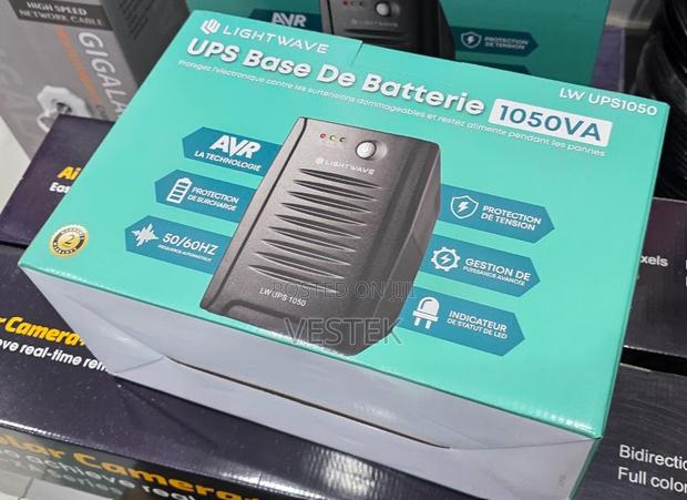 Lightwave Ups 1050/630w Offline Ups With 12v7ah Battery