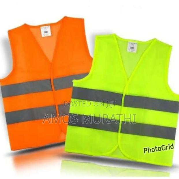 Safety Vest With Reflective Stripes - main view