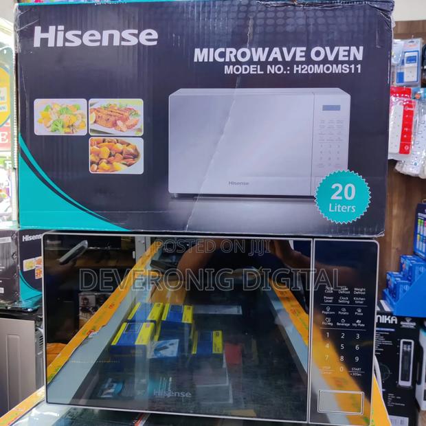 *Hisense 20litres Digital Microwave (Silver) - main view