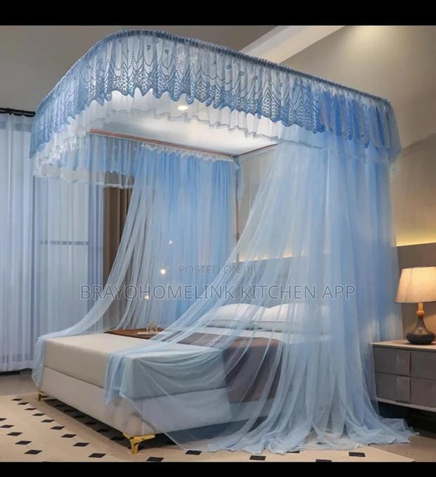 Two Stand Rail Mosquito Net - main view