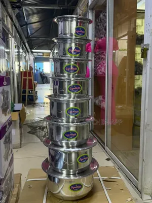 Sufuria + Lids
*Signature 12/19 (8pcs) With Lids Aluminum Sufurias*
