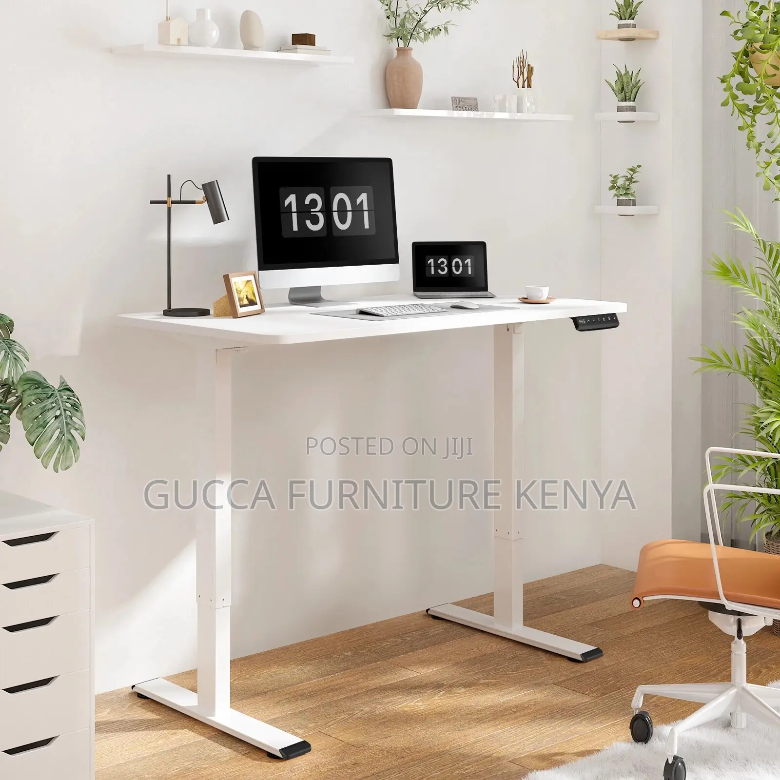 Electric Height Adjustable Office Standing Desk
