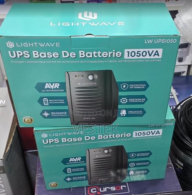Lightwave Ups 1050va /630watts Ups With 2 Universal Sockets - main view