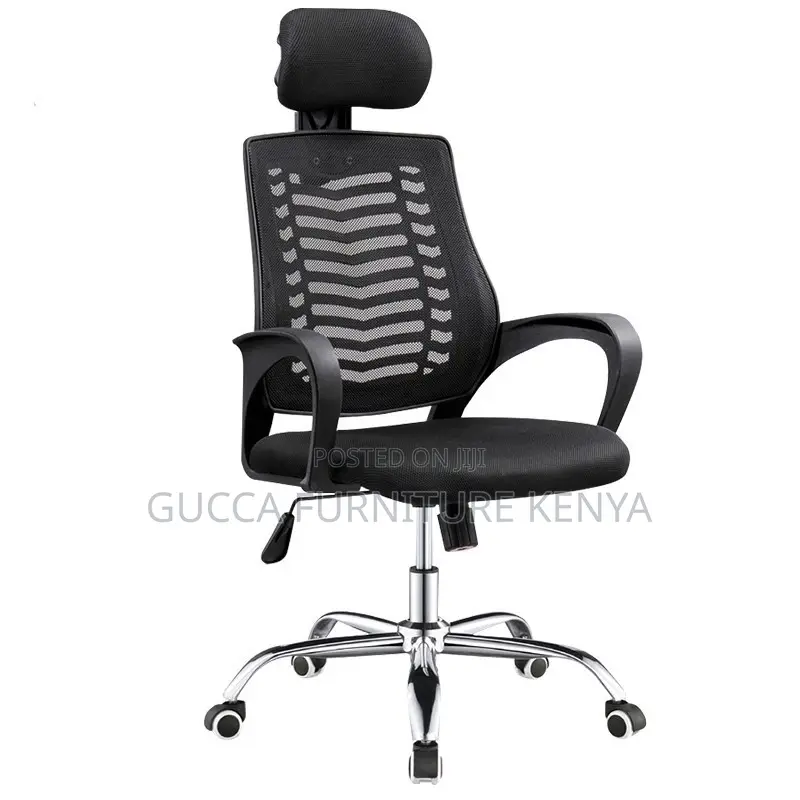 Swivel Secretary Mesh Headrest Office Chair