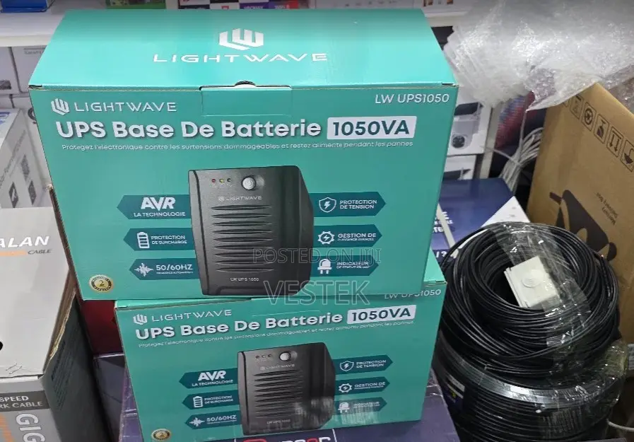 Lightwave 1050va Lw Ups 1050 1kva 630watts 12v7ah Battery Built in Avr