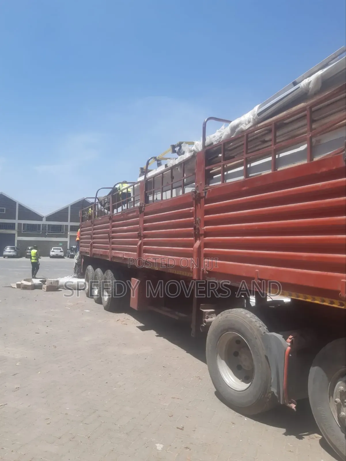 Trailers for Goods Delivery and Logistics Are Ready Within