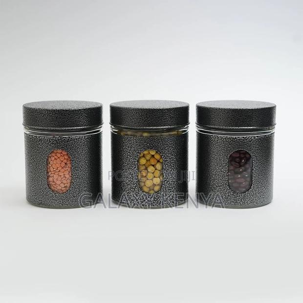 450ml X3pc Glass Canister Set - thumbnail 2