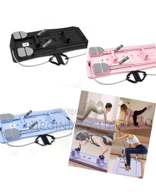 Black, Pink Blue *Multifunctional Pilates Board* - main view