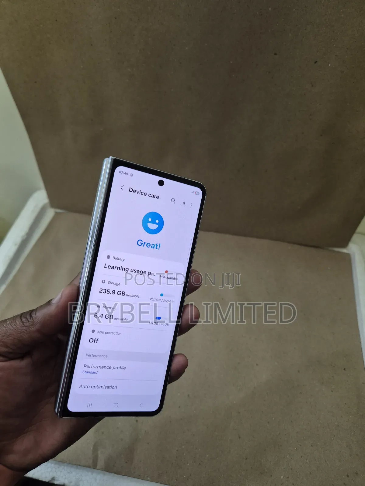 Samsung Galaxy Z Fold 5 256 GB Blue