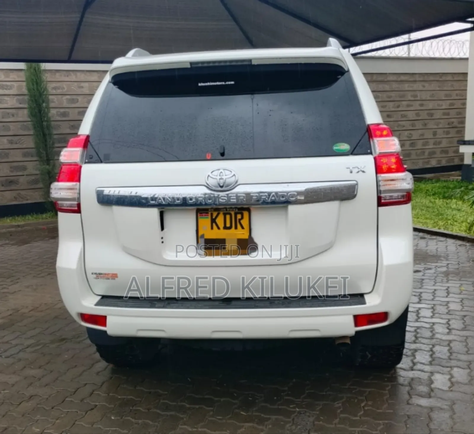 Toyota Land Cruiser Prado 2017 White