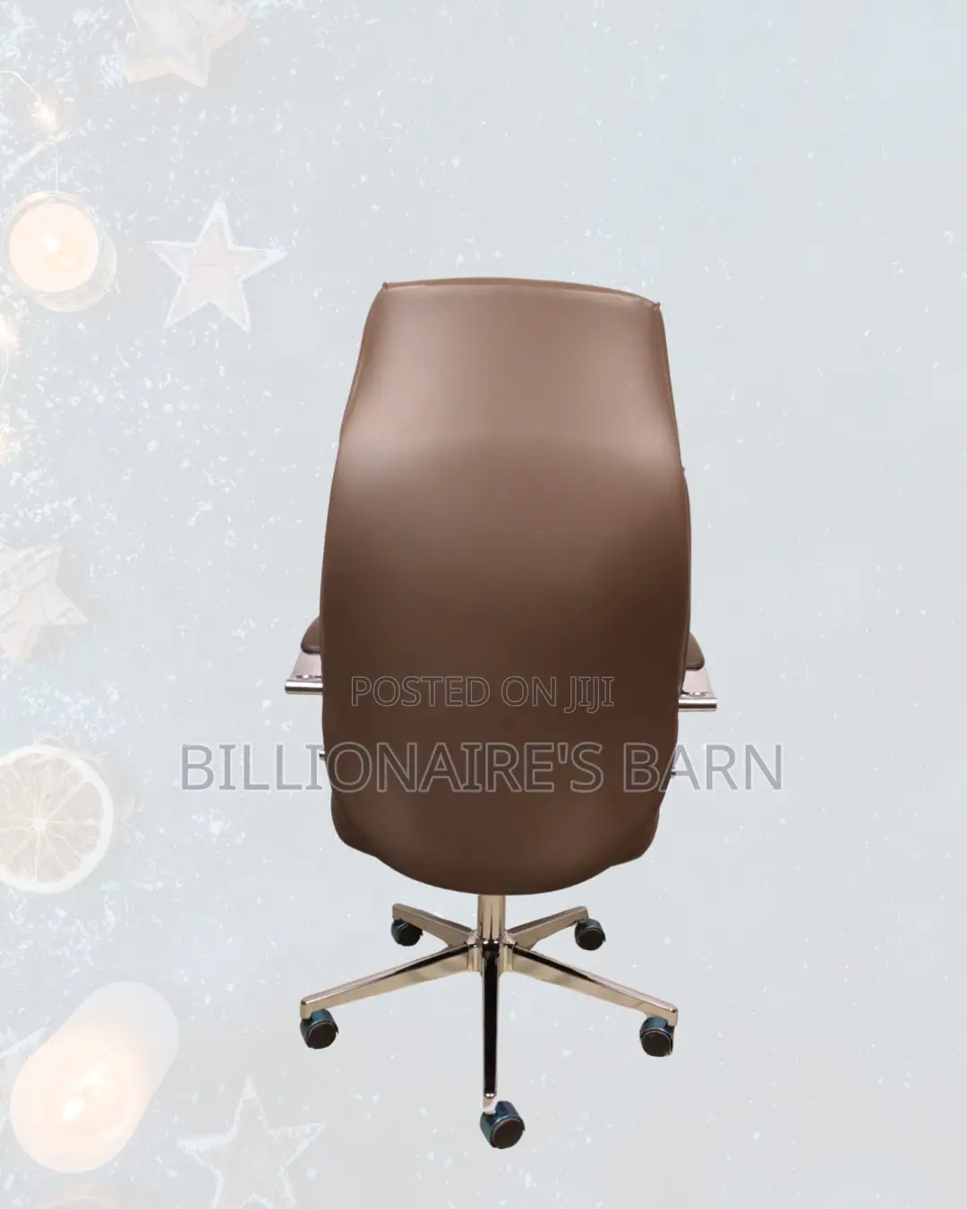 Executive Office Chair | Smooth Rolling Comfort for Busy Workdays