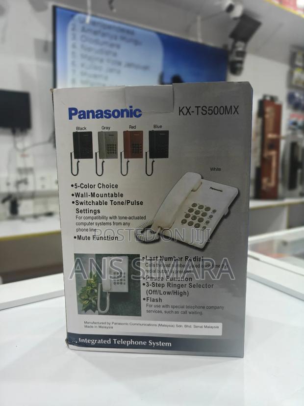 Panasonic Kx-Ts500mx Corded Telephone - thumbnail 2