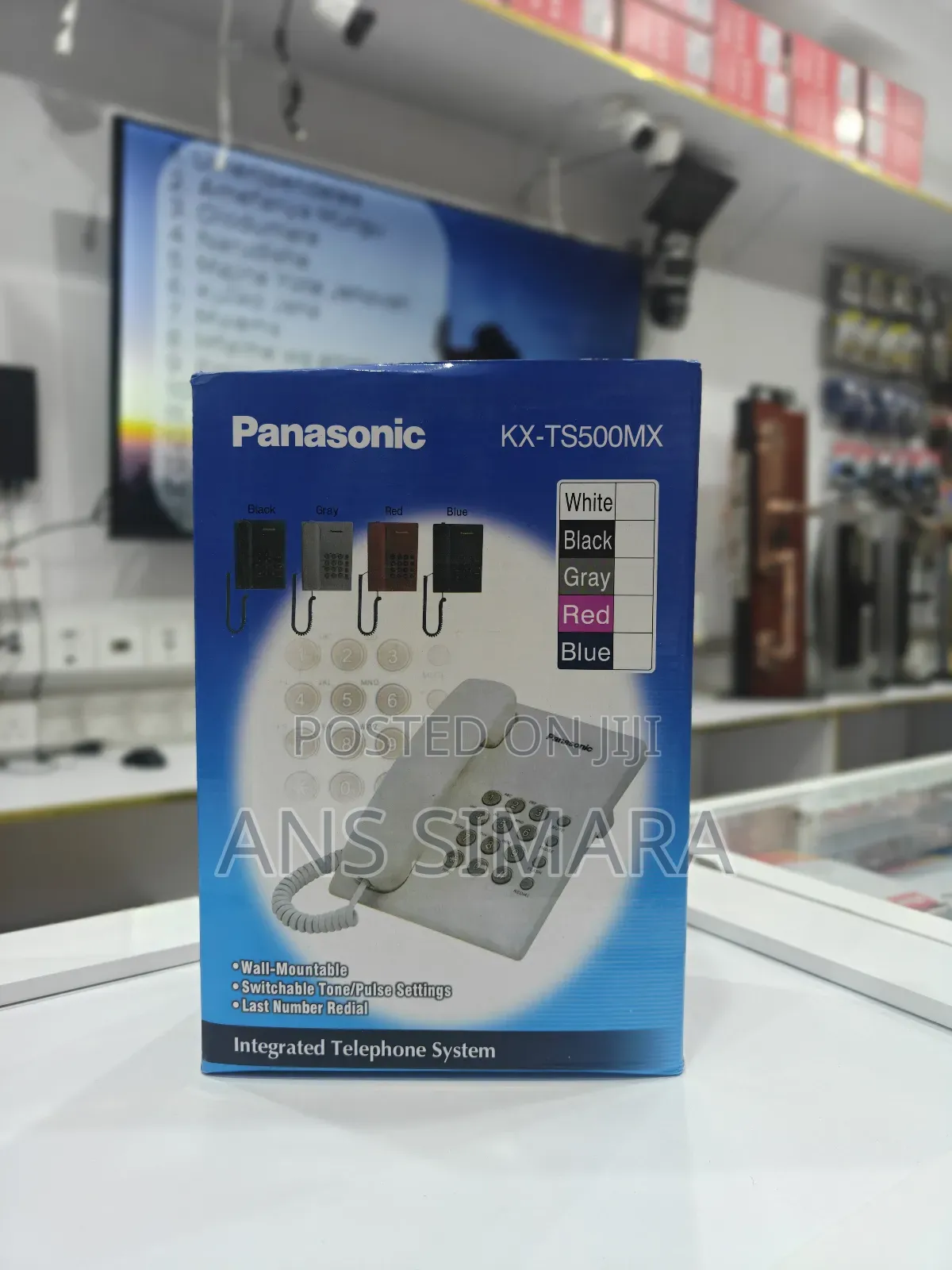 Panasonic Kx-Ts500mx Corded Telephone