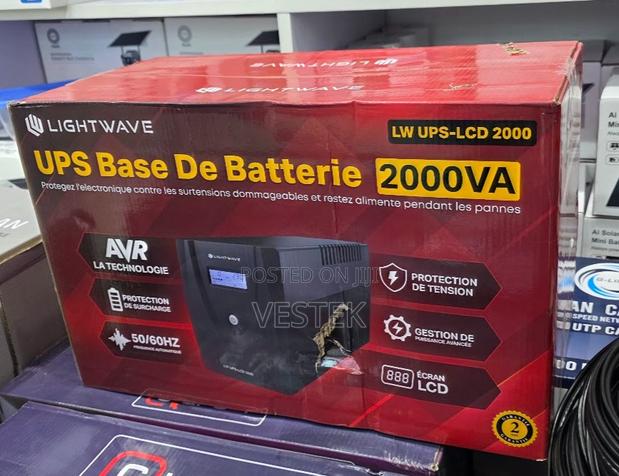 2000va 2kva Lightwave Ups With Screen Display - main view