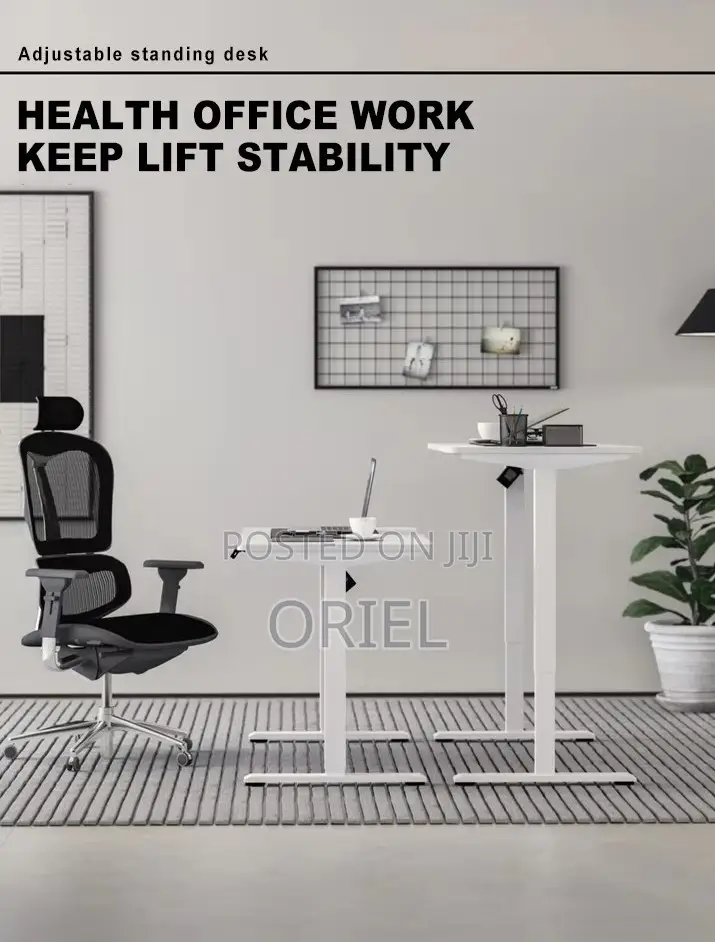 Standing Desks; Smart Motorized Standing Desk With Digital Controller