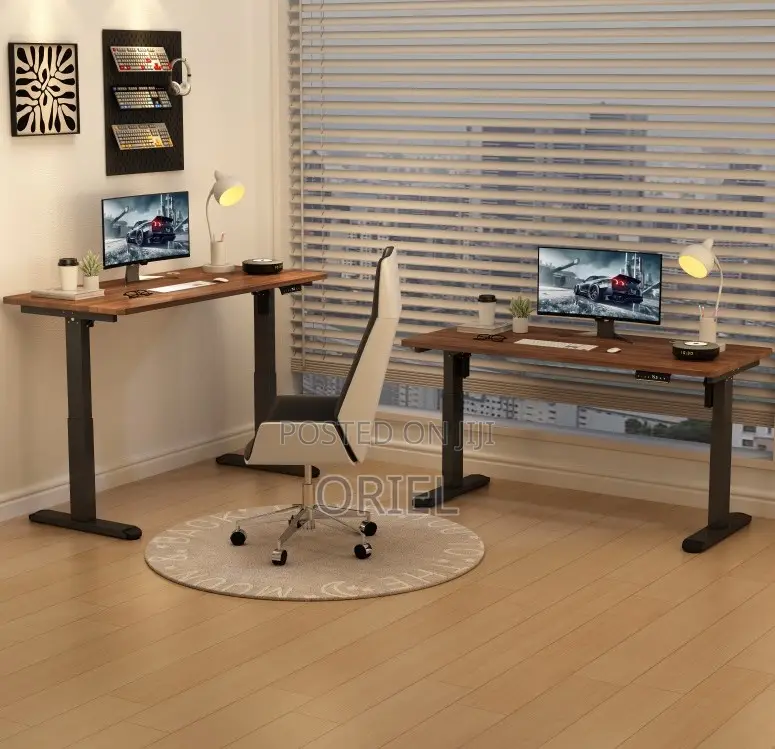 Standing Desks; Smart Motorized Standing Desk With Digital Controller