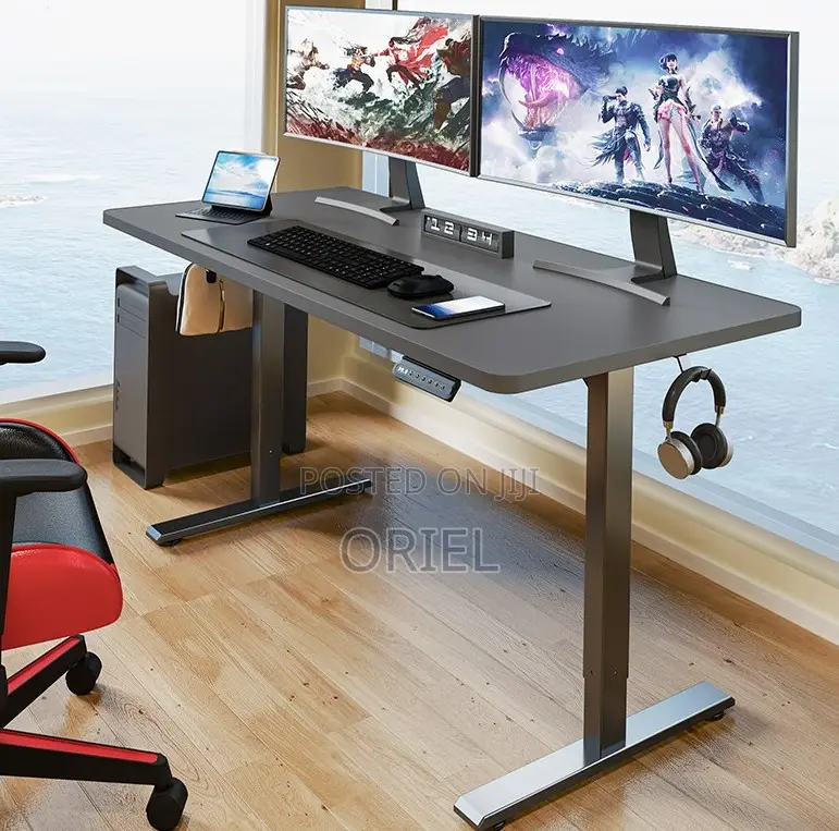 Standing Desks; Smart Motorized Standing Desk With Digital Controller