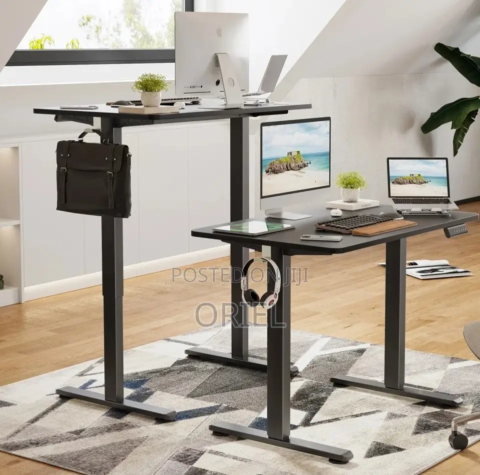Standing Desks; Smart Motorized Standing Desk With Digital Controller