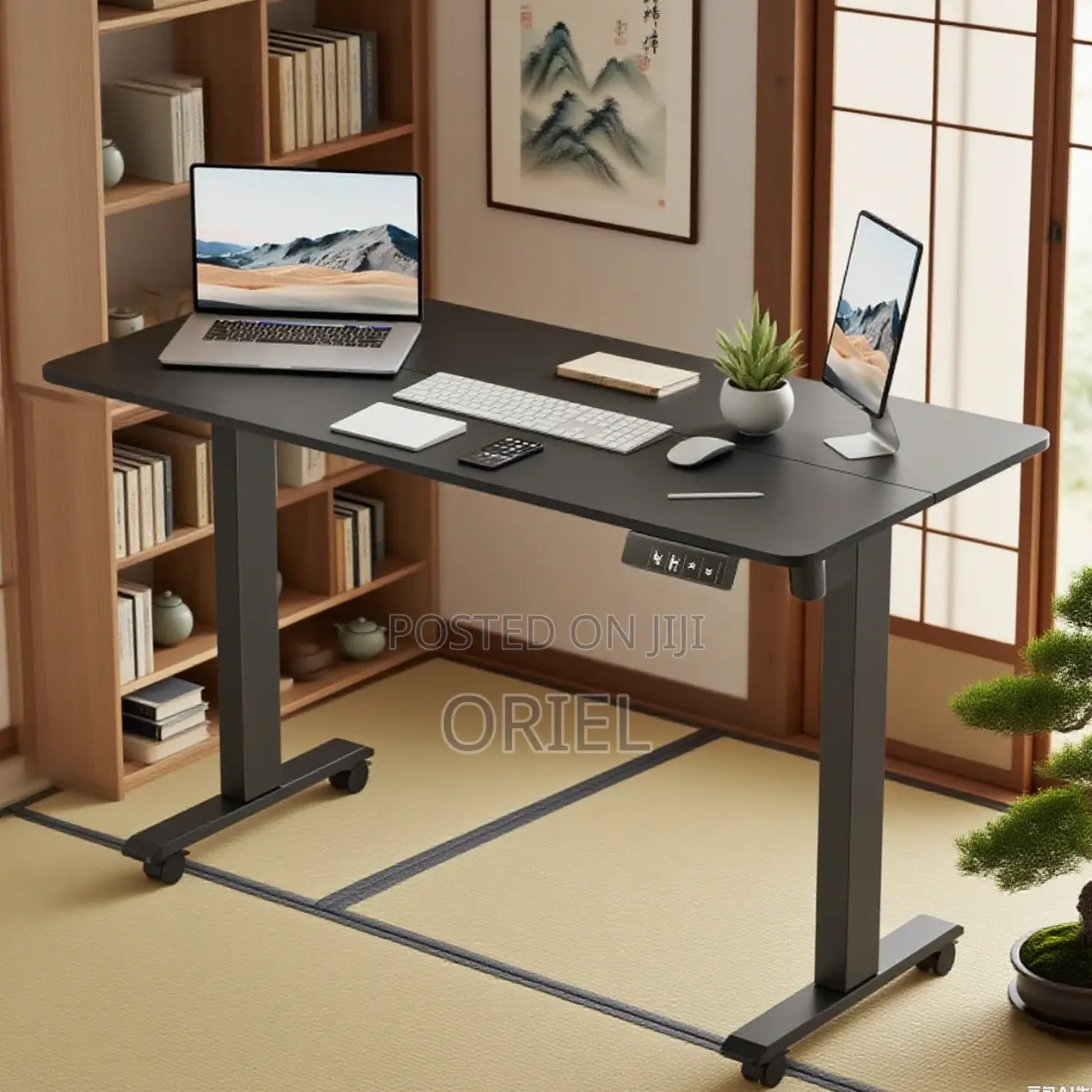 Standing Desks; Smart Motorized Standing Desk With Digital Controller