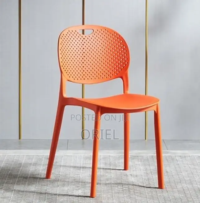 Home Chairs; Scandinavian Inspired Plastic Dining Chair