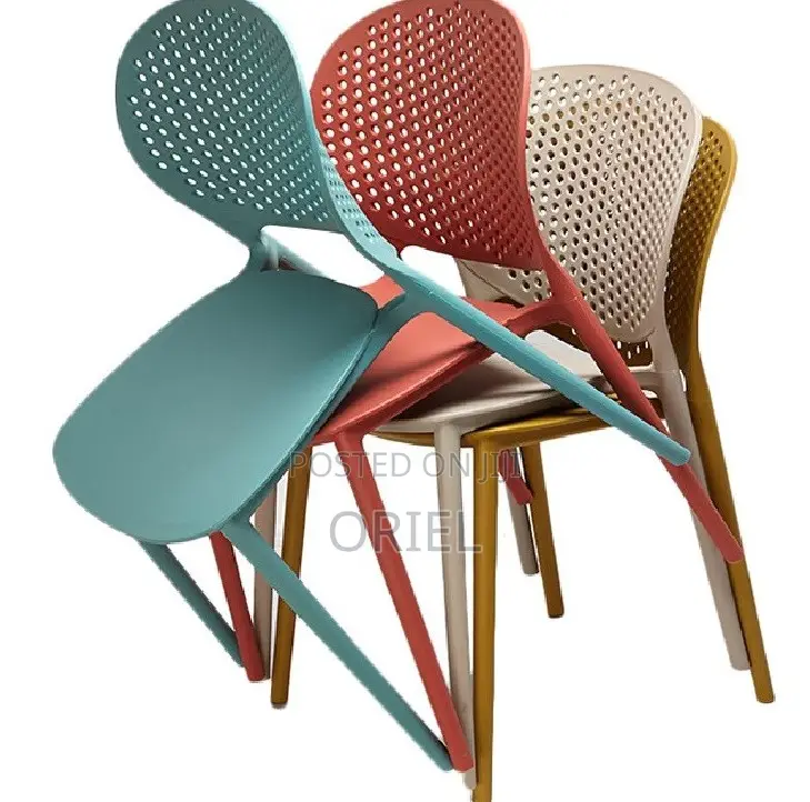 Home Chairs; Scandinavian Inspired Plastic Dining Chair