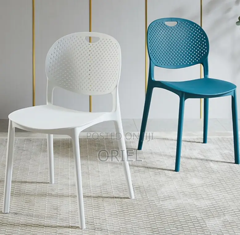Home Chairs; Scandinavian Inspired Plastic Dining Chair